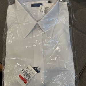 White button down